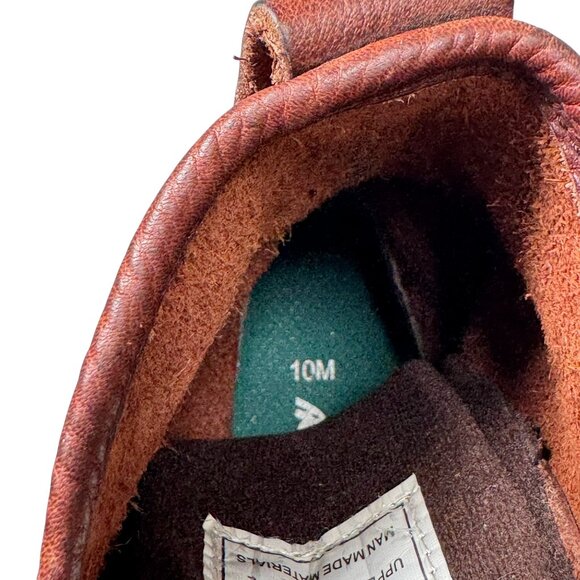 Ad-Tec 1173 Packer Boot Mens Sz 10M Brown Leather Lace Up Workwear Kiltie Logger - Picture 11 of 14